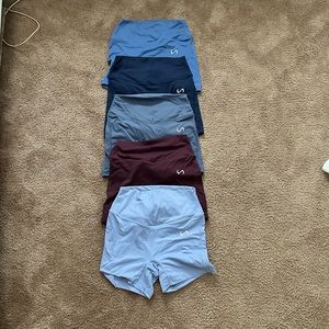 Tempo High Waisted Workout Shorts Lot of 5
Size Small